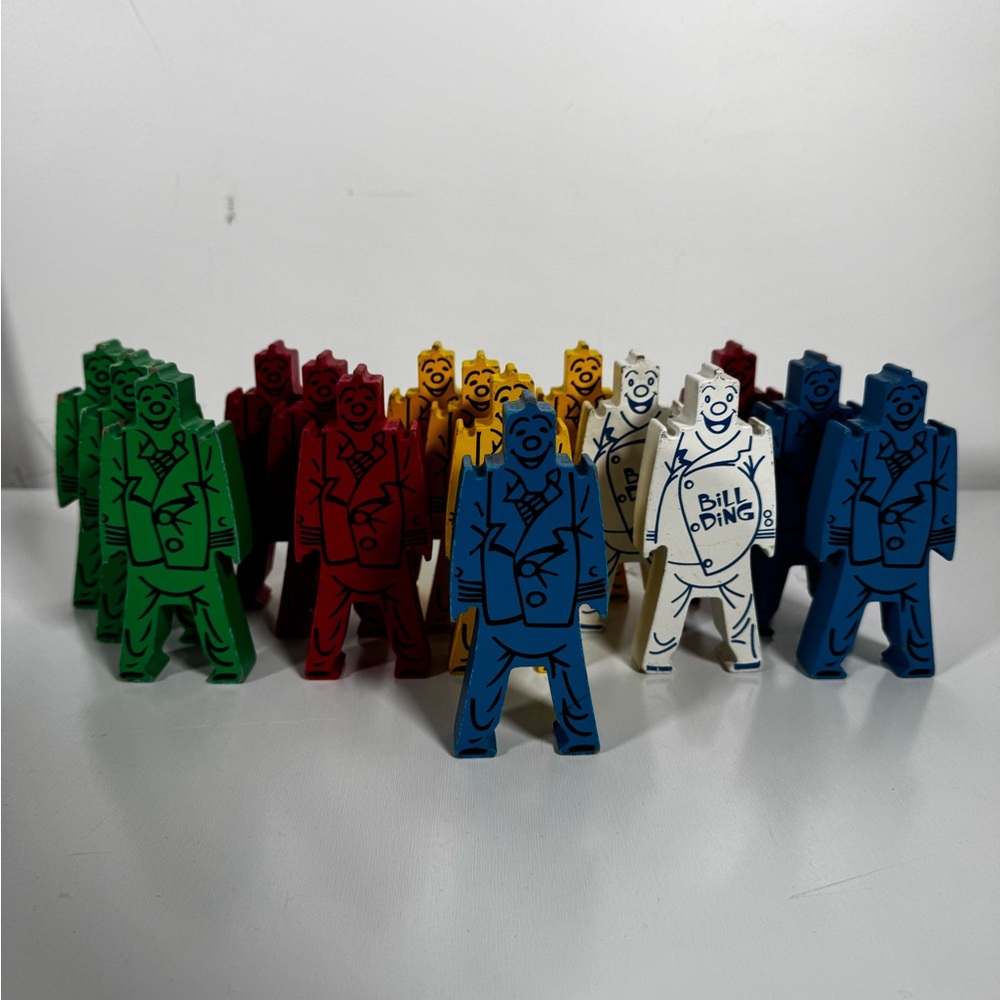 Schylling Bill Ding Stacking Clowns Set